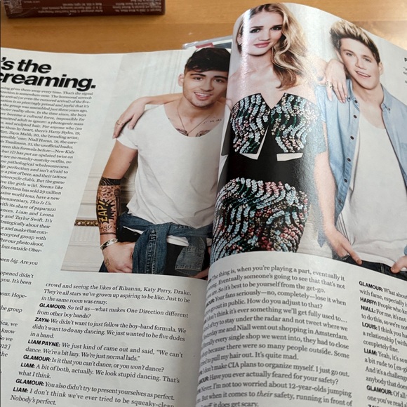 One Direction Glamour Magazine and Live Tour DVD - Picture 4 of 7